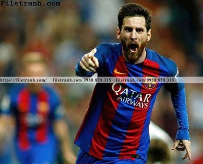 File tranh hinh anh cau thu bong da Messi 101 (gốc) chủ đề con người