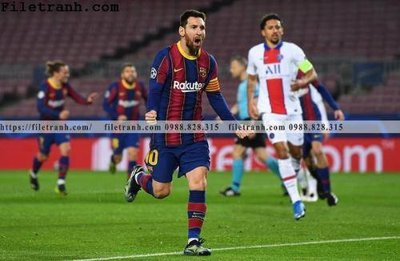 Cung cấp file tranh gốc hinh anh cau thu bong da Messi 119 độc quyền