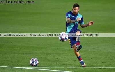 File in trần hinh anh cau thu bong da Messi 260 (bản gốc) đại dương