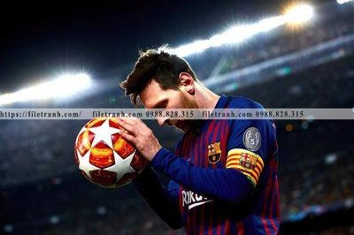 File in mica hinh anh cau thu bong da Messi 277 (ảnh gốc) đẹp