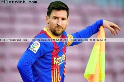 File tranh gốc hinh anh cau thu bong da Messi 291 (bản đẹp) độc quyền