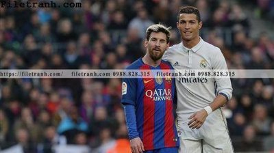 File tranh PSD hinh anh cau thu bong da Messi 315 chất lượng cao