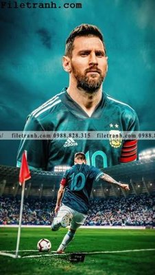 File in trần hinh anh cau thu bong da Messi 323 (bản gốc) phong cảnh