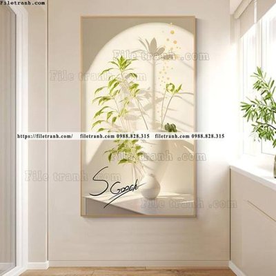 File tranh hinh anh cay xanh bong 5d 505 (ảnh gốc) in trần xuyên sáng