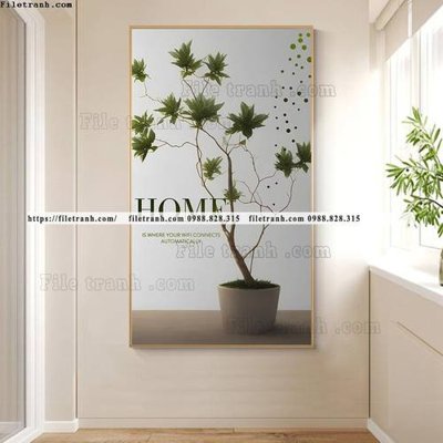 File ảnh hinh anh cay xanh phong cach wabi sabi 510 (gốc) dùng in Pano