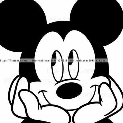 File gốc hinh anh chuot Mickey 103 (in mica) làm quà tặng
