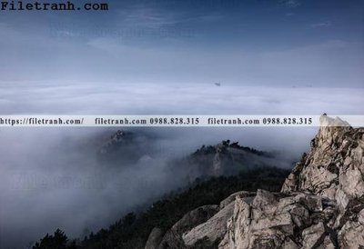 Tải file gốc hinh anh dinh nui may va bien 121 (in khổ lớn) không mờ