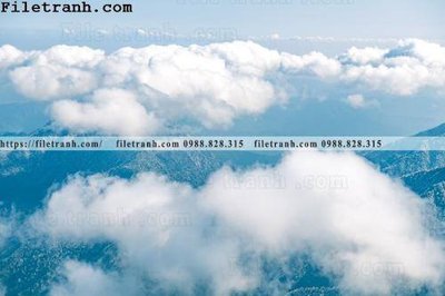 Chi tiết file tranh tráng gương hinh anh dinh nui may va bien 153 (ảnh gốc)