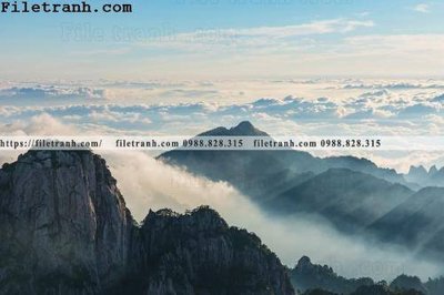 File gốc hinh anh dinh nui may va bien 165 (trang trí) cho phòng khách