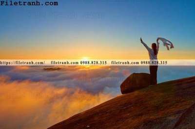 File gốc hinh anh dinh nui may va bien 219 (trang trí) phòng trẻ em