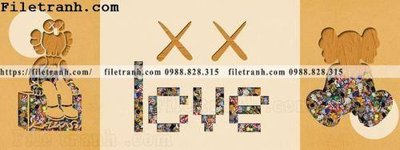 Download file gốc hinh anh gau kaws phien ban nam ngang phong khach 104 (in mica) logo