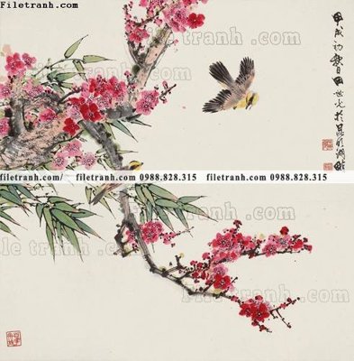 Tải về file gốc hinh anh hoa chim co 658 (dùng cho in quảng cáo)