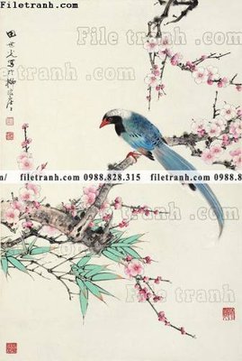 File gốc hinh anh hoa chim co 704 (ảnh chi tiết) để in lụa