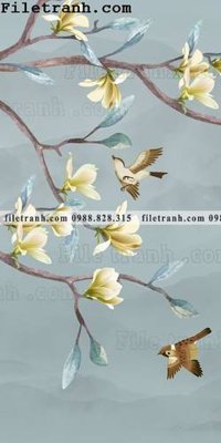 Ảnh gốc file in lụa hinh anh hoa va chim doc loi vao 204 chi tiết