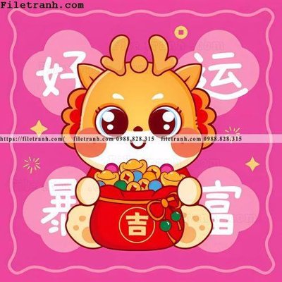 Tải file tranh hinh anh nam con Rong 2024 113 (gốc) tại Filetranh.com