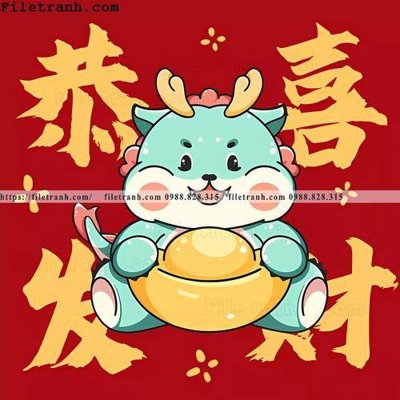 Download file hinh anh nam con Rong 2024 127 (gốc) in mica đèn LED