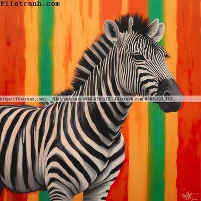 File gốc hinh anh ngua van va ngua 103 (in lụa) chi tiết cao