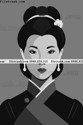 File tranh hinh anh nguoi phu nu phong cach dan toc 1515 (gốc) chủ đề tĩnh vật