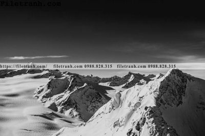 File tranh hinh anh nui den trang 179 (bản gốc) in lụa 3D