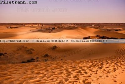 File tranh hinh anh phong canh sa mac yen tinh 141 (file gốc) chuẩn màu in