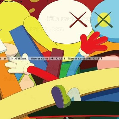 File tranh hinh anh quan vuong spaghetti 516 (file gốc) chủ đề phong thủy