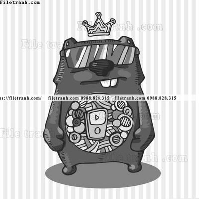 File ảnh hinh anh robot steampunk 1562 (gốc) in Hiflex