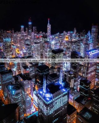 File tranh hinh anh thanh pho doc tuyet dep 142 (ảnh gốc) cho in ấn kỹ thuật số