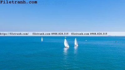 Download file hinh anh thuyen buom tren bien 165 (gốc) in mica đèn LED