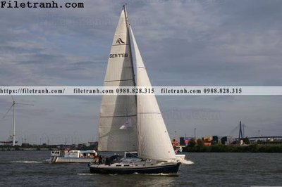 File PSD hinh anh thuyen buom tren bien 171 (nguyên gốc) chất lượng cao