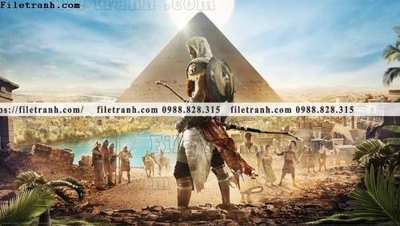 File tranh hinh anh va tranh ve goc cua tro choi 115 (gốc) in vải canvas