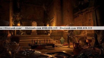 File tranh hinh anh va tranh ve goc cua tro choi 224 (bản gốc) treo phòng ăn