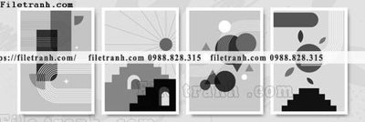 Ảnh gốc hinh anh vector truu tuong Morandi 134 (siêu chi tiết) để in ấn