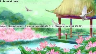 File gốc hinh minh hoa phong canh Trung Quoc toa nha 519 (trang trí) phòng làm việc