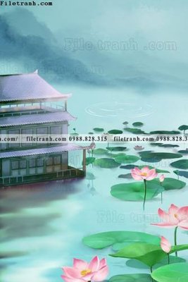 Tải file hinh minh hoa phong canh Trung Quoc toa nha 520 (gốc) in trên mọi chất liệu