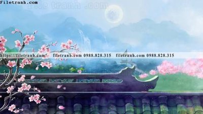 File in mica hinh minh hoa phong canh Trung Quoc toa nha 532 (bản gốc) sắc sảo