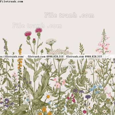 Tải file gốc hoa chau au tranh dan tuong 1511 (bản PSD) đầy đủ layer