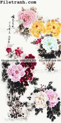 Tải file hoa mau don ve tay 125 (gốc) làm file quảng cáo