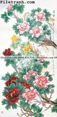 Tải file hoa mau don ve tay 168 (gốc) chủ đề tâm linh