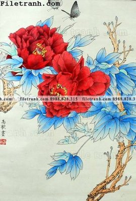 File gốc hoa mau don ve tay 188 (dành cho quảng cáo)