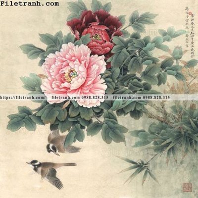 File PSD hoa mau don ve tay 207 (chất lượng in ấn)