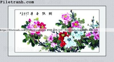 File gốc hoa mau don ve tay 297 (PNG) chất lượng cao