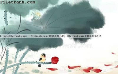 Tải file hoa sen mau nuoc 184 (gốc) in ấn ngay lập tức