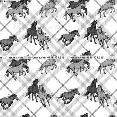 File tranh gốc hoa tiet ngua Hermes 1523 (bản đẹp) độc quyền