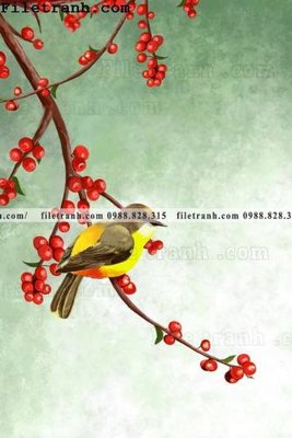 Tải file gốc hoa va chim hien dai tranh dung 119 (in tráng gương) 3DFile gốc hoa va chim hien dai tranh dung 119 (sẵn sàng in) chất lượng cao