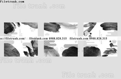 File tranh trang trí hoa van don gian nhat ban 1513 (tải file gốc)