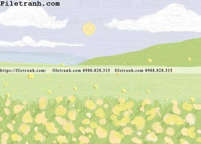 Mua file tranh gốc hop do phong canh mau nuoc 125 tại Filetranh.com