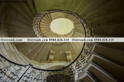 Chi tiết file tranh tráng gương kien truc cau thang xoan oc 353 (ảnh gốc)