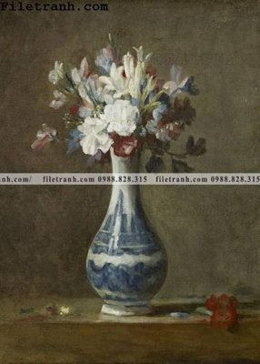 File gốc loat tranh tinh vat hoa 117 (in lụa) họa tiết 3D