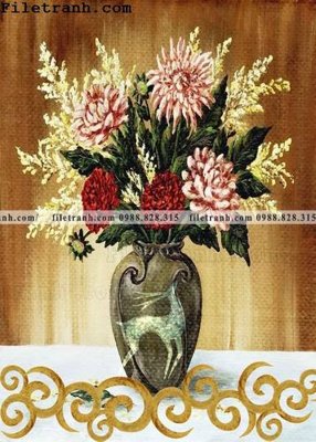 File PSD loat tranh tinh vat hoa 204 (gốc) cho in quảng cáo