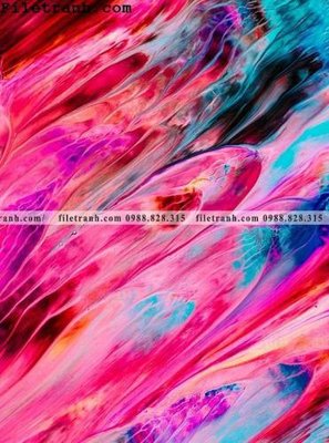 File gốc mau tranh truu tuong son nuoc 164 (in lụa) tranh thuận buồm